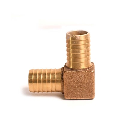 Thrifco Plumbing 3/4 BRASS INSERT ELBOW 6522121